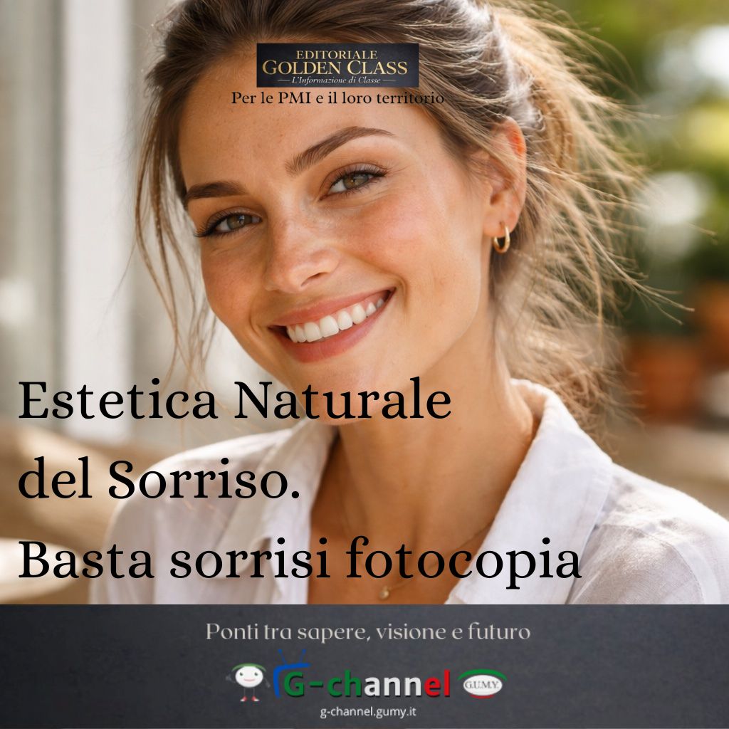 Estetica Naturale del Sorriso.  Basta sorrisi fotocopia